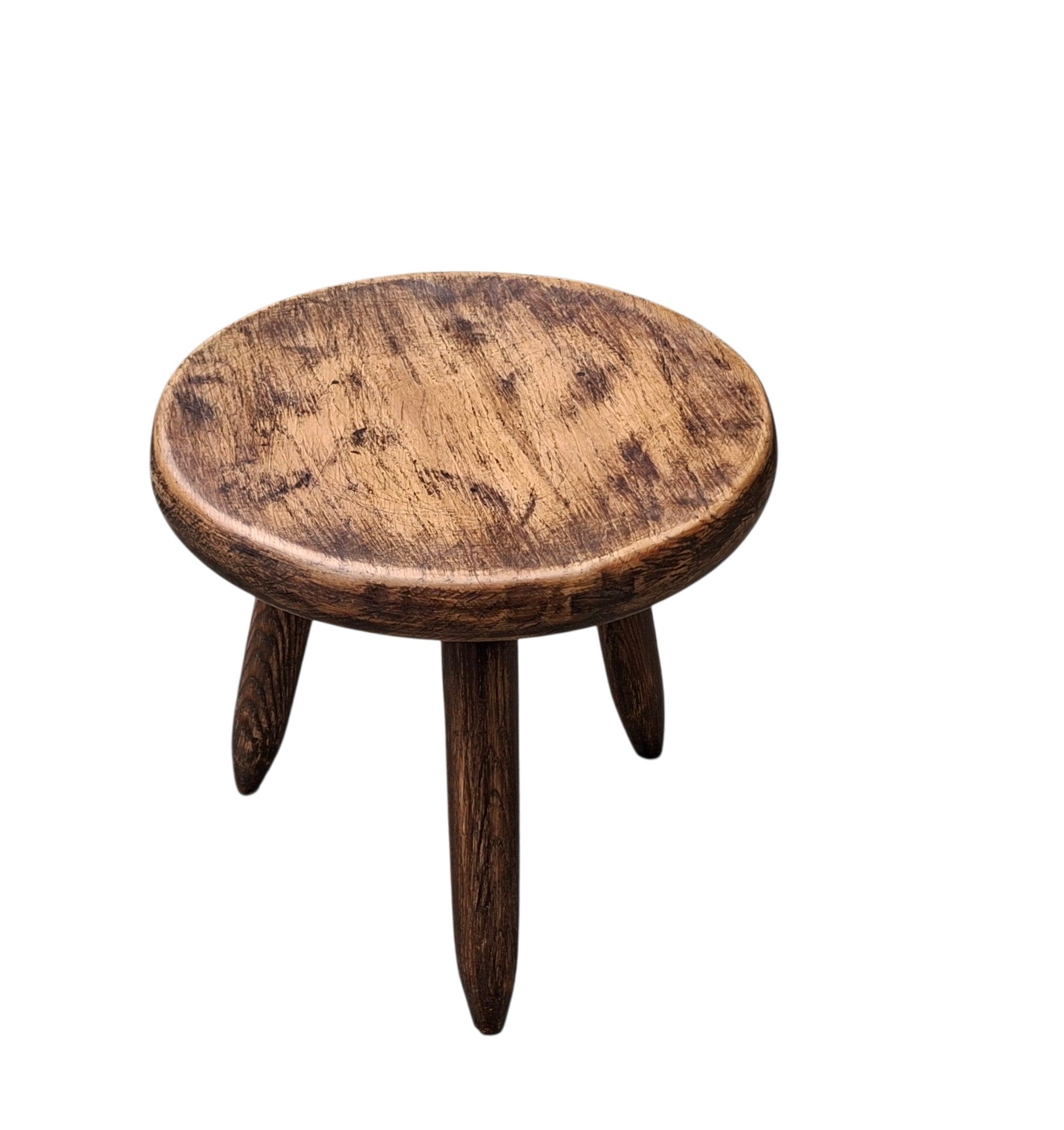 Tabouret décoratif de « berger » en chêne