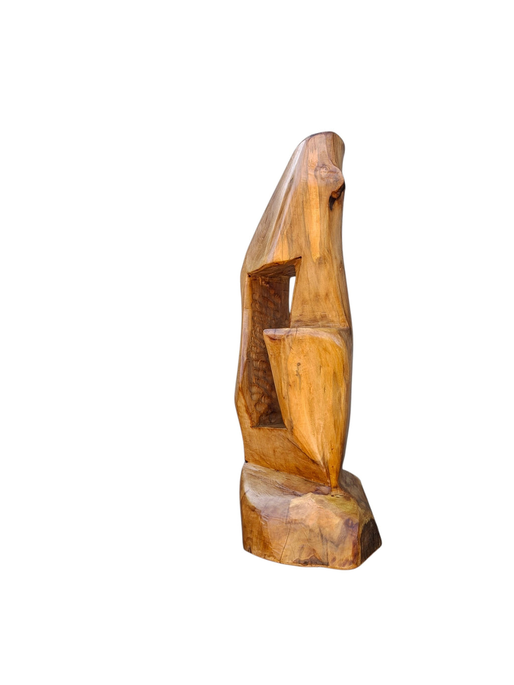 Sculpture en pommier