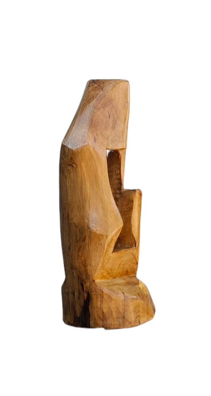 Sculpture en pommier