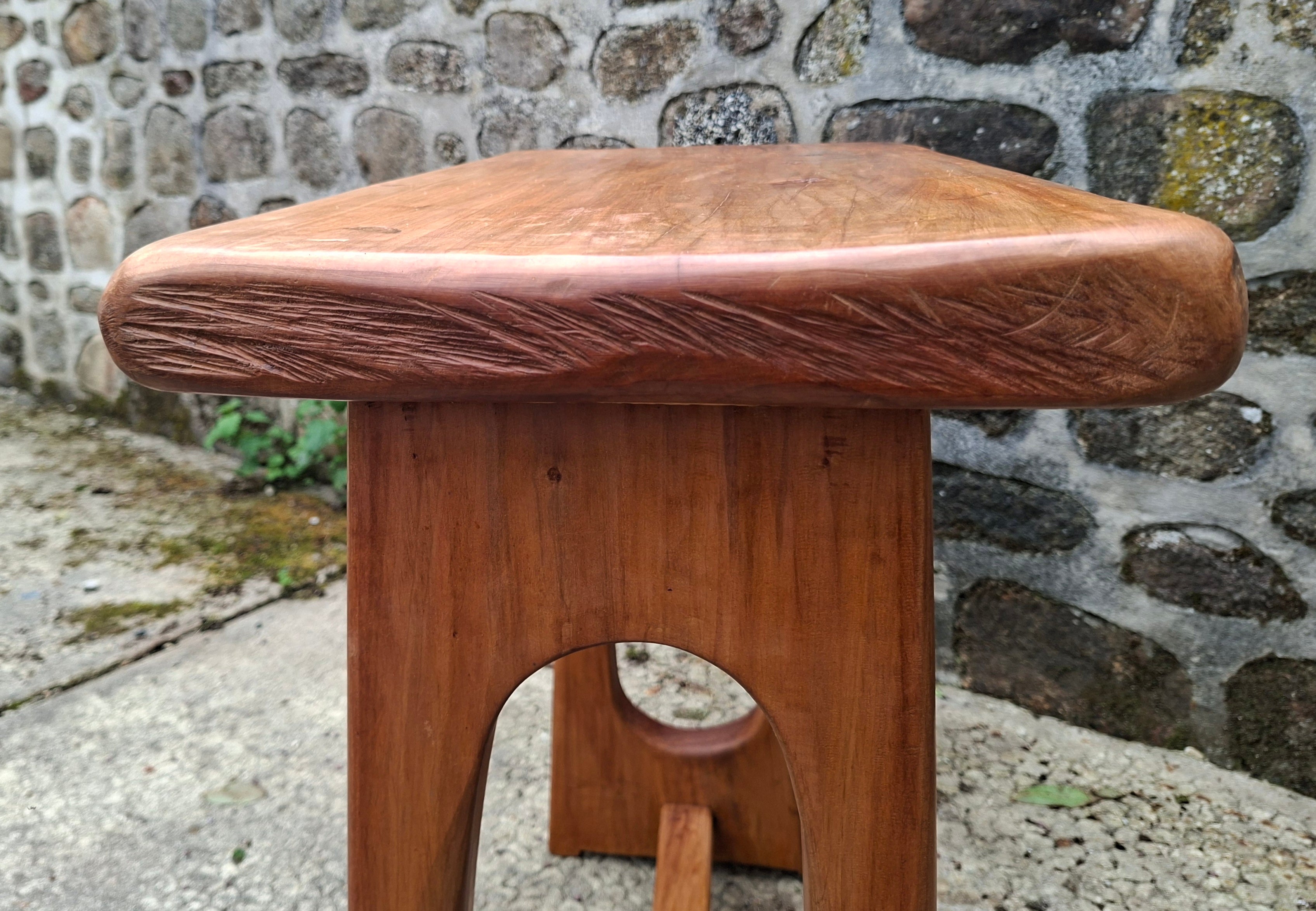 Console en poirier massif