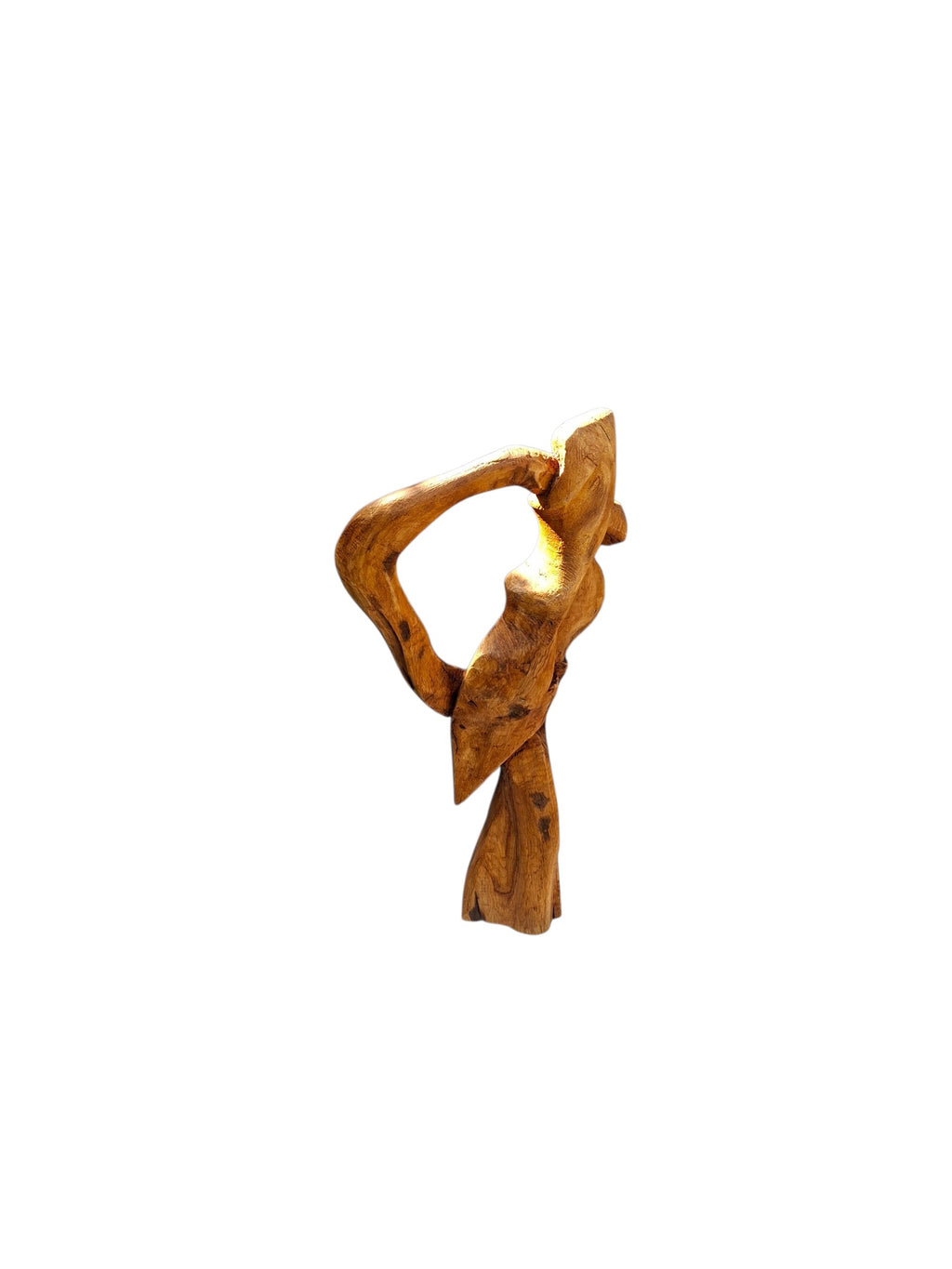 Sculpture en châtaigner – H 53 x 25 cm