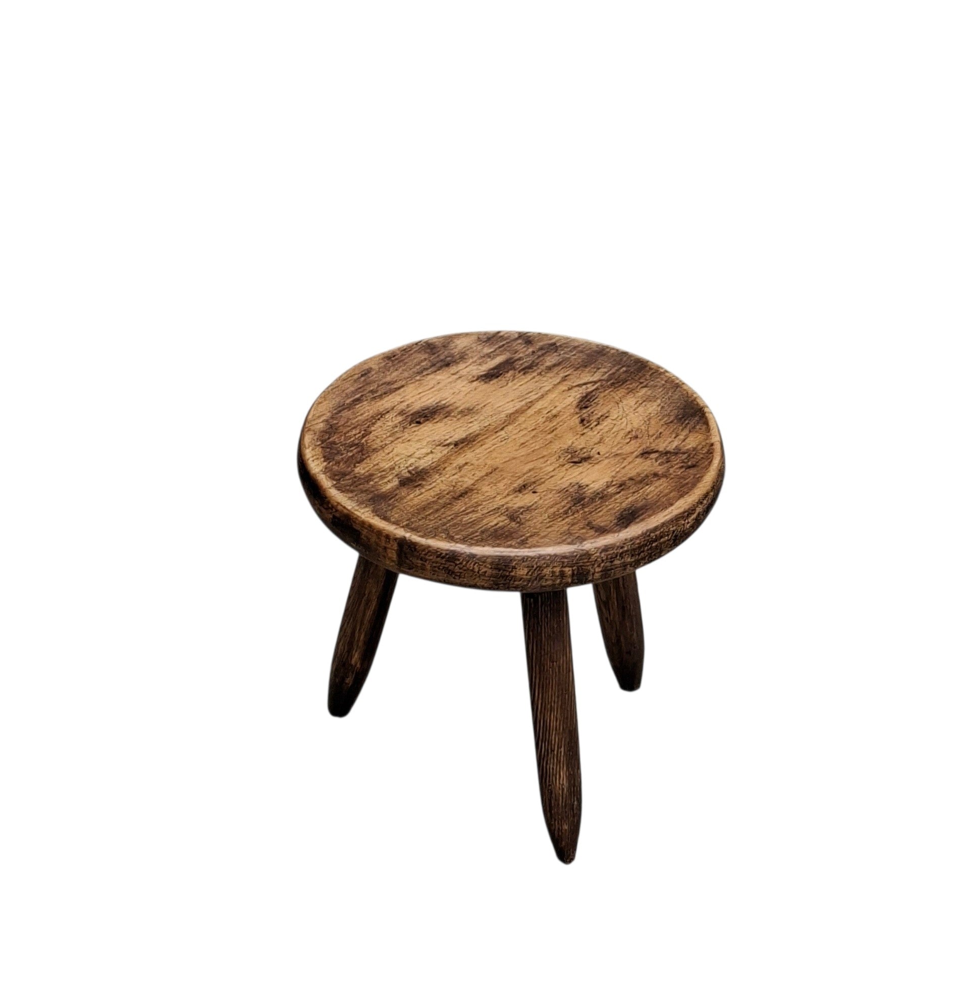 Tabouret décoratif de « berger » en chêne