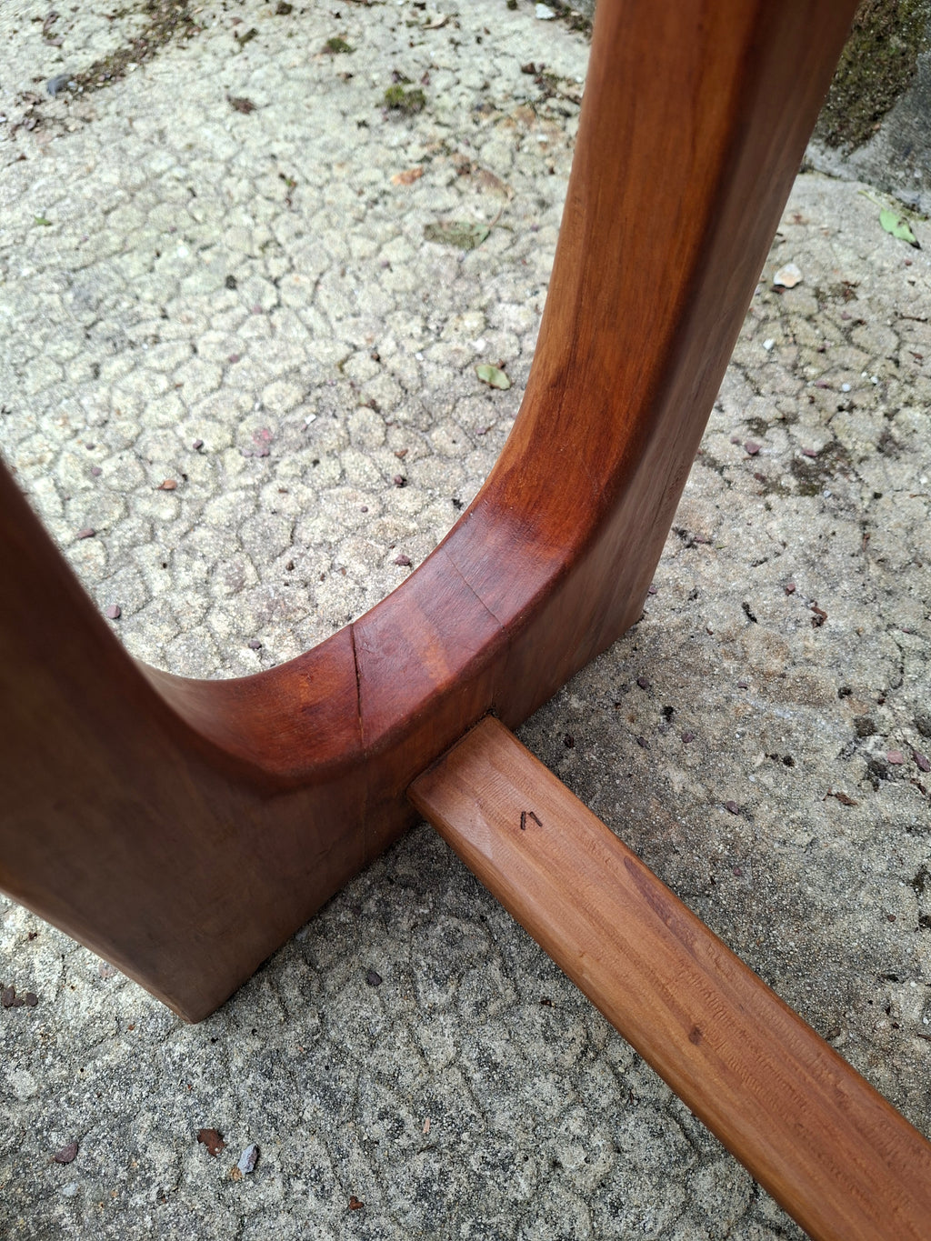 Console en poirier massif